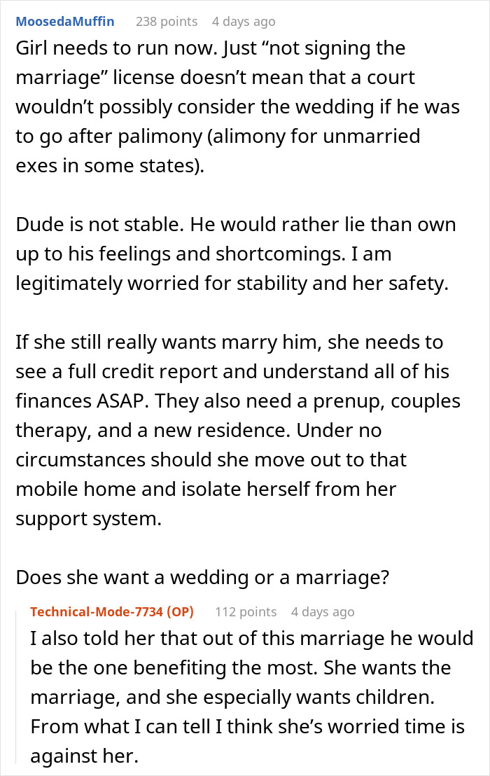 Bride Plans A Forever With A Guy Who Proposed With A String, BFF Is Running Out Of Ways To Say &ldquo;Run&rdquo;