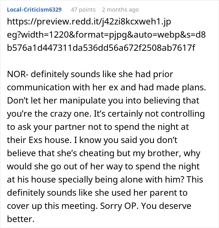 Man Asks Girlfriend Not To Stay The Night With Her Ex, Her Response Makes Him Rethink The Relationship Man Asks Girlfriend Not To Stay The Night With Her Ex, Her Response Makes Him Rethink The Relationship