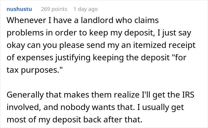 Landlord Left Furious After Person Uses His Words Against Him