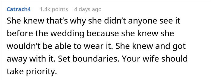 MIL Hides What She's Going To Wear To Wedding, Comes Out With Something Scandalous