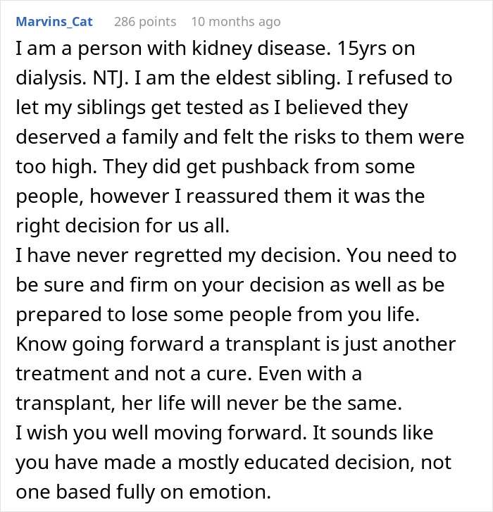 Woman Is Called A Monster For Refusing To Save Her Sister&rsquo;s Life, Starts Questioning Her Decision