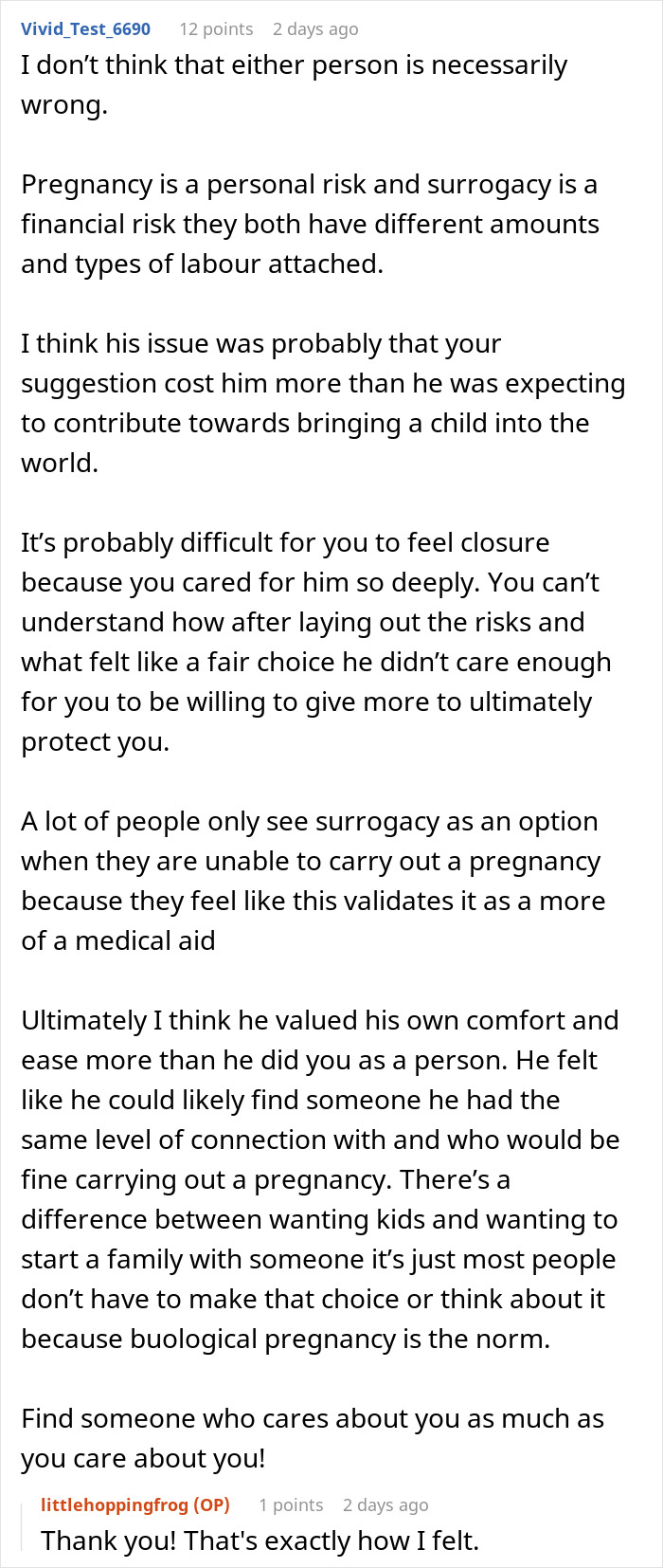 Man Can&rsquo;t Stay With Partner Who Wants Kids But Isn&rsquo;t Willing To Give Birth, She Is Appalled This Is An Issue