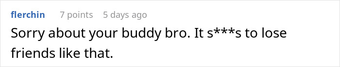 A comment showing support for a boyfriend whose reputation was ruined by his girlfriend's parents. A comment showing support for a boyfriend whose reputation was ruined by his girlfriend's parents.
