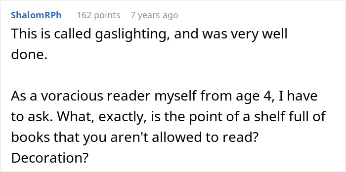 Student finds a perfect way to drive her teacher crazy. A comment describing the act as gaslighting and questioning book access. Student finds a perfect way to drive her teacher crazy. A comment describing the act as gaslighting and questioning book access.