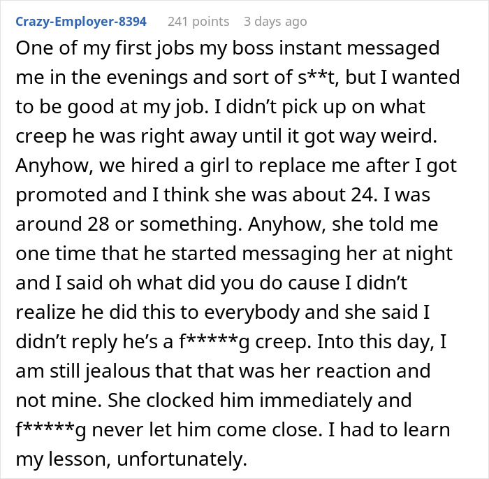 Creepy Coworker Won't Take A Hint, Takes It Way Too Far In The Office Kitchen Creepy Coworker Won't Take A Hint, Takes It Way Too Far In The Office Kitchen