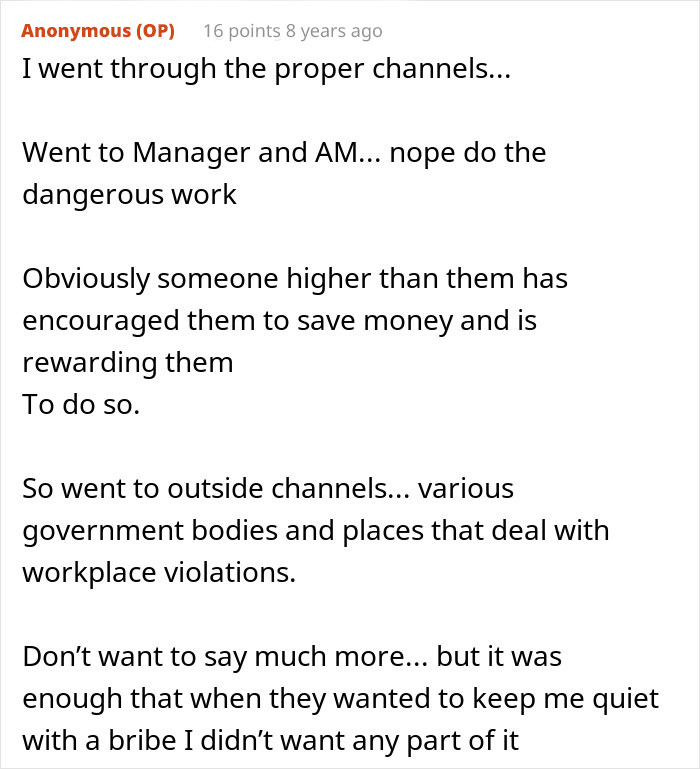 Worker Decides Enough Is Enough, Shows Bosses Why Endangering Employees Is A Very Bad Idea