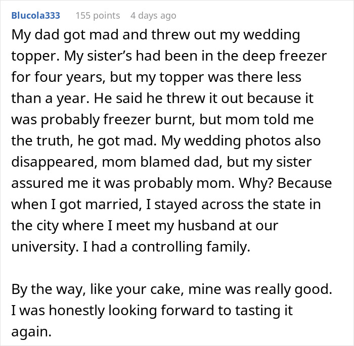 A 28-Year-Old Wedding Cake Mystery Gets Accidentally Solved, Leaves Bride Even More Upset