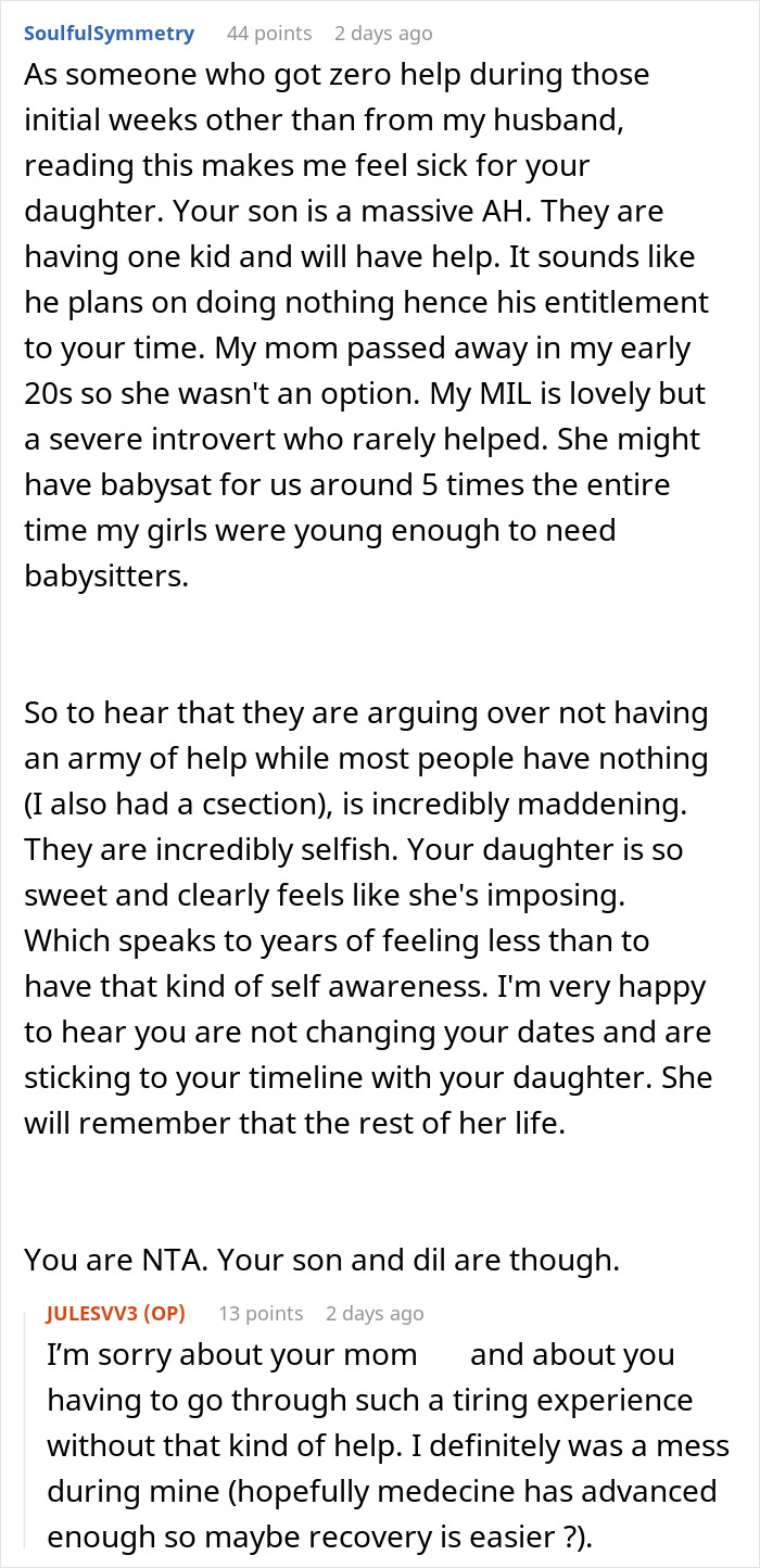 Reddit users sharing support for a mother in law accused of being a horrible grandmother. Reddit users sharing support for a mother in law accused of being a horrible grandmother.