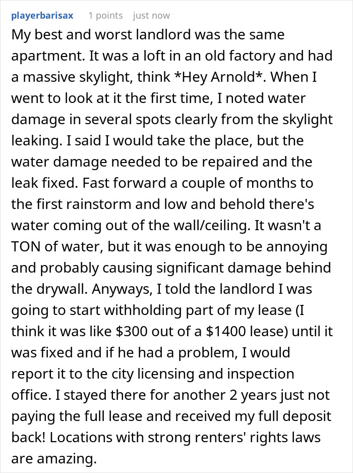 Landlord Left Furious After Person Uses His Words Against Him