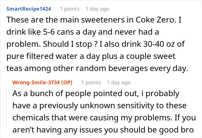 Man Drinks Sugar-Free Punch Daily, Realizes It Makes Him Stop Using The Toilet For Over 12 Hours Man Drinks Sugar-Free Punch Daily, Realizes It Makes Him Stop Using The Toilet For Over 12 Hours