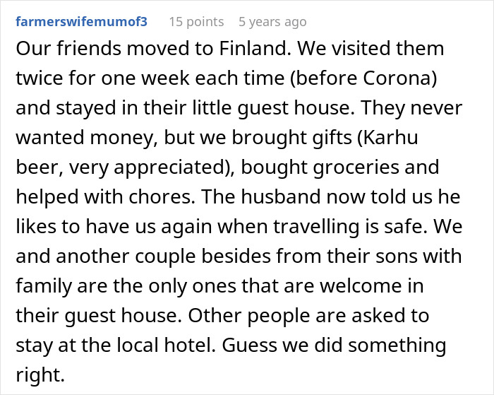 Family Finds Out What Family And Friends Are Saying Behind Their Backs, Shuts Down Their Free B&B Family Finds Out What Family And Friends Are Saying Behind Their Backs, Shuts Down Their Free B&B