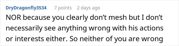 Social media reaction to a story about a woman looking for romance where both parties are not in the wrong. Social media reaction to a story about a woman looking for romance where both parties are not in the wrong.