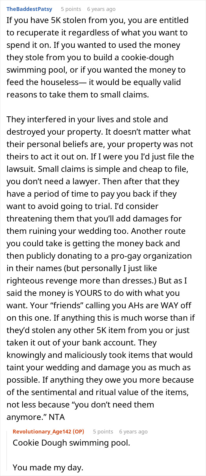 Friend Reveals He’s A Homophobe Right Before Couple’s Wedding In An Unhinged Hurtful Way Friend Reveals He’s A Homophobe Right Before Couple’s Wedding In An Unhinged Hurtful Way