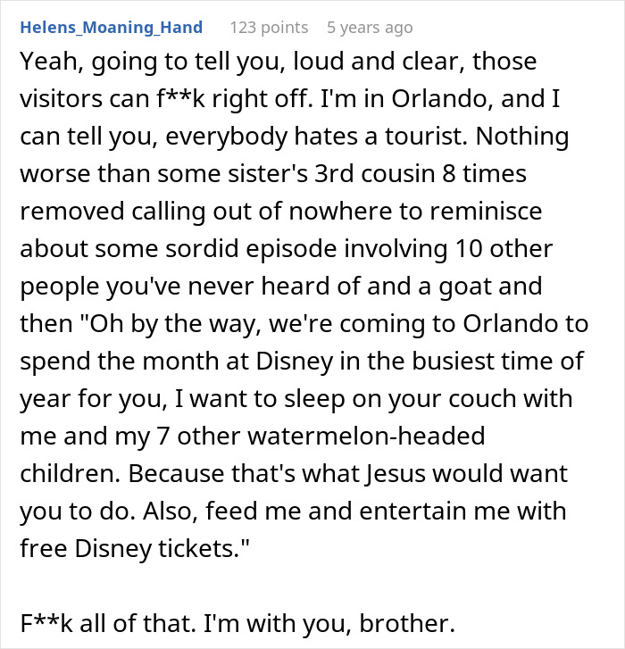 Family Finds Out What Family And Friends Are Saying Behind Their Backs, Shuts Down Their Free B&B Family Finds Out What Family And Friends Are Saying Behind Their Backs, Shuts Down Their Free B&B