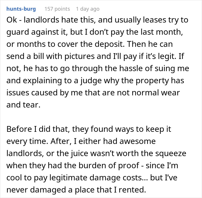 Landlord Left Furious After Person Uses His Words Against Him