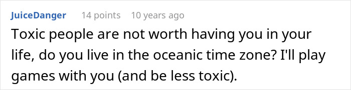 A comment about a guy who needs a GF and a weight-loss coach, advising against toxic people in ones life. A comment about a guy who needs a GF and a weight-loss coach, advising against toxic people in ones life.