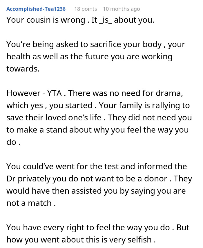Woman Is Called A Monster For Refusing To Save Her Sister&rsquo;s Life, Starts Questioning Her Decision