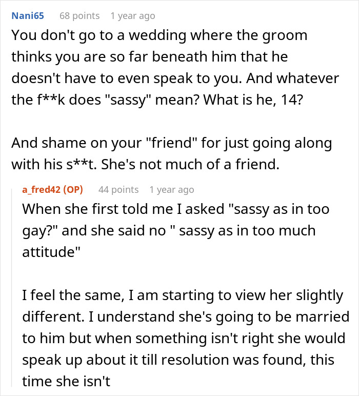 Guy Wonders What's Wrong With Friend's Fiancé After He Suddenly Changes His Behavior Guy Wonders What's Wrong With Friend's Fiancé After He Suddenly Changes His Behavior
