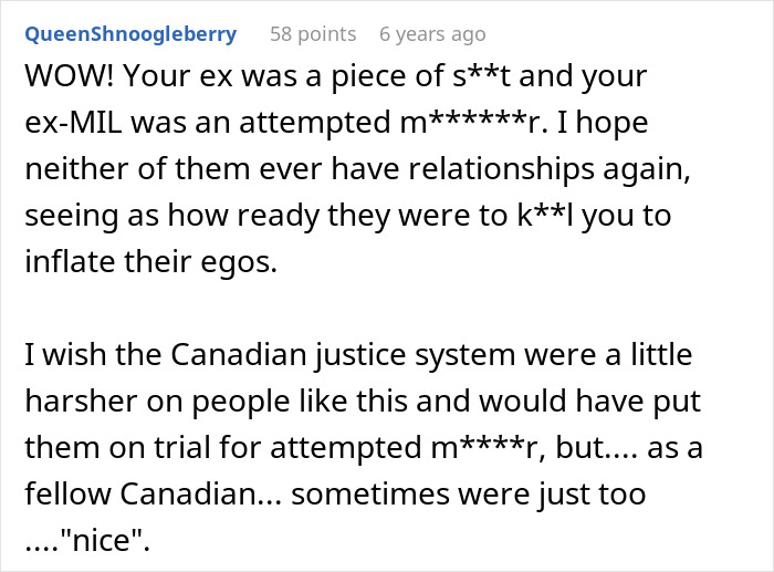 A Reddit user expresses disgust for a partner and MIL who disregarded a severe shellfish allergy, calling it attempted m****r. A Reddit user expresses disgust for a partner and MIL who disregarded a severe shellfish allergy, calling it attempted m****r.