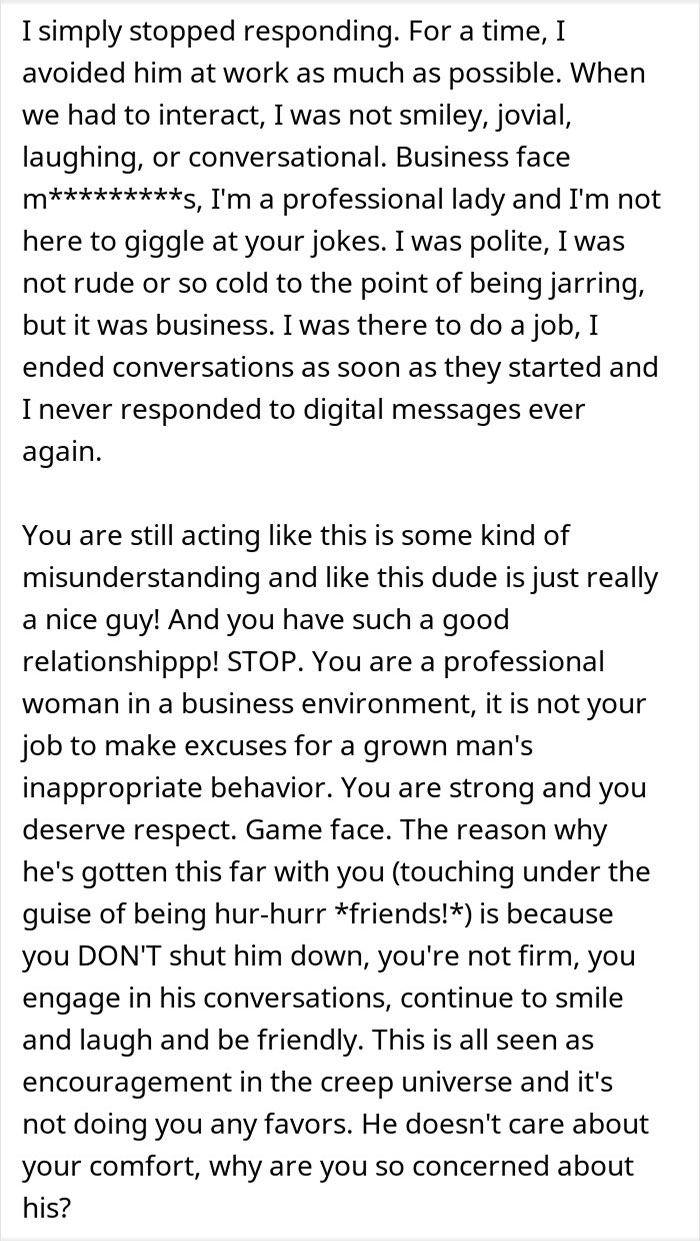Creepy Coworker Won't Take A Hint, Takes It Way Too Far In The Office Kitchen Creepy Coworker Won't Take A Hint, Takes It Way Too Far In The Office Kitchen