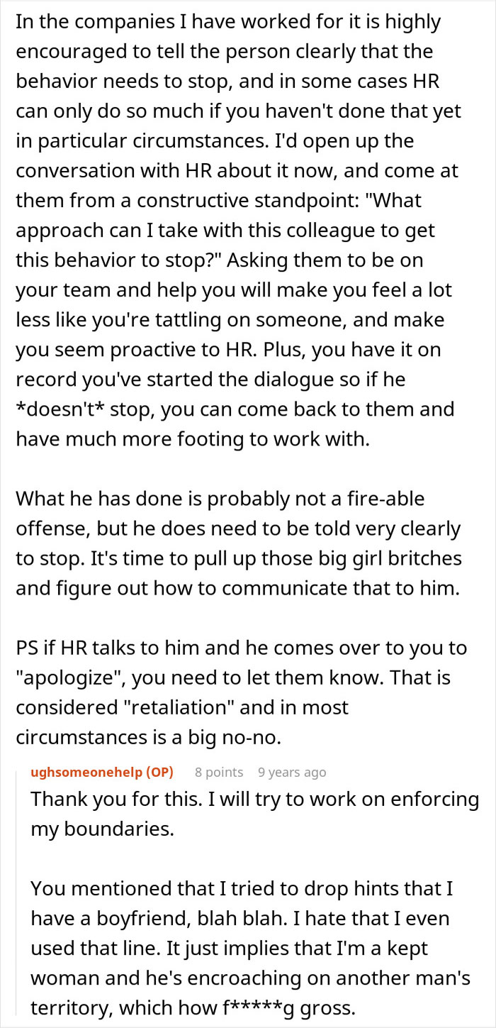 Creepy Coworker Won't Take A Hint, Takes It Way Too Far In The Office Kitchen Creepy Coworker Won't Take A Hint, Takes It Way Too Far In The Office Kitchen