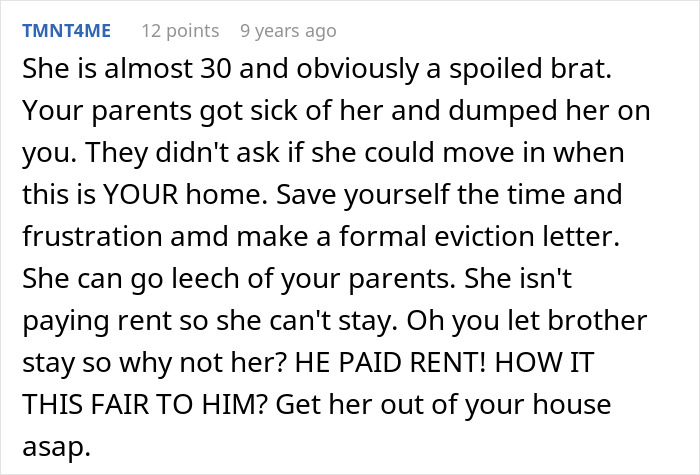 Sister's Entitlement Has No Limits, She Can't Believe Someone Actually Calls Her Out Sister's Entitlement Has No Limits, She Can't Believe Someone Actually Calls Her Out