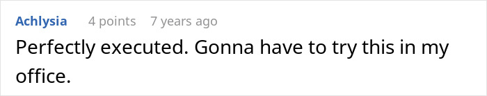 A comment praising the employee's e*******n against supervisors trying to make employee look bad. A comment praising the employee's e*******n against supervisors trying to make employee look bad.