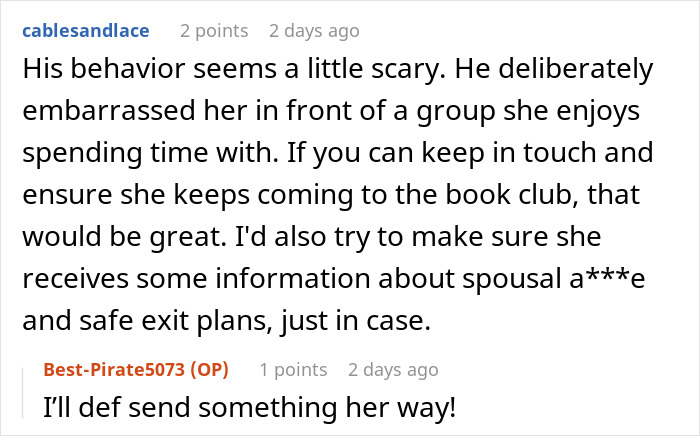 Guy Comes Into Girlfriend's Book Club Just To Embarrass Her, Doesn't See The Big Deal Guy Comes Into Girlfriend's Book Club Just To Embarrass Her, Doesn't See The Big Deal