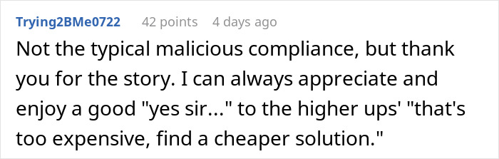 Management Proves They Know Nothing By Trying To Save Money In All The Wrong Places Management Proves They Know Nothing By Trying To Save Money In All The Wrong Places