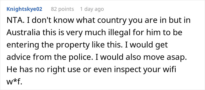 Creepy Landlord Allows Himself Way Too Much And Calls His Tenant Dramatic For Feeling Uncomfortable