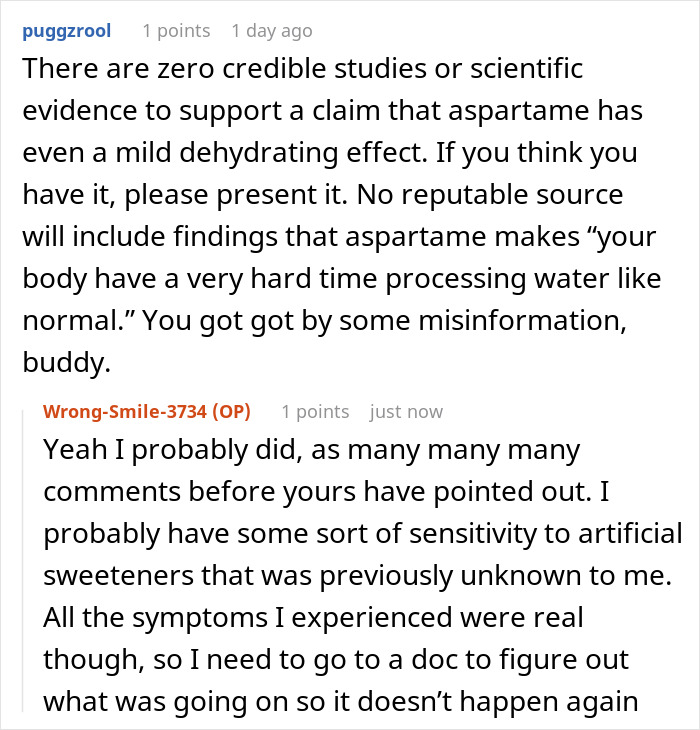 Man Drinks Sugar-Free Punch Daily, Realizes It Makes Him Stop Using The Toilet For Over 12 Hours Man Drinks Sugar-Free Punch Daily, Realizes It Makes Him Stop Using The Toilet For Over 12 Hours