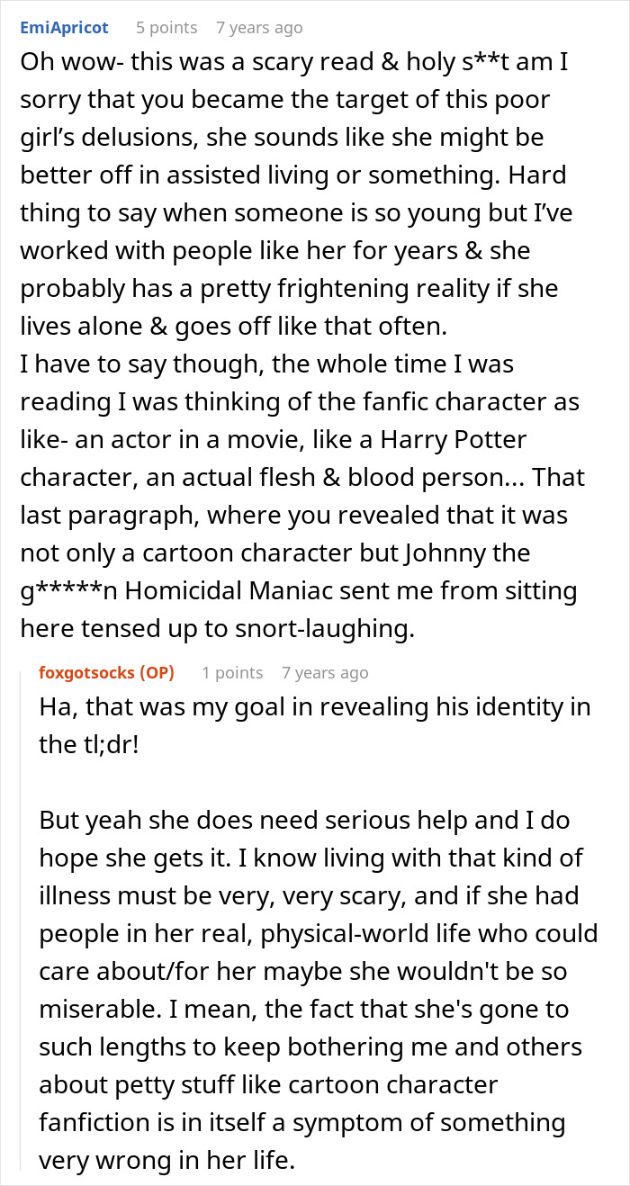 Online Stalker Freaks Out After Woman "Steals" Her Fictional Boyfriend Online Stalker Freaks Out After Woman "Steals" Her Fictional Boyfriend