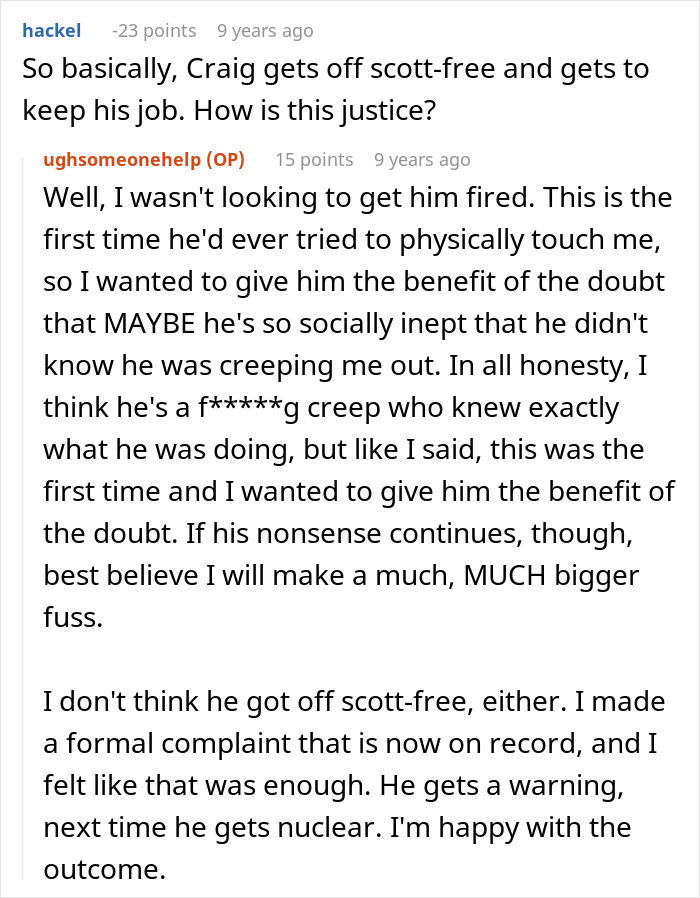 Creepy Coworker Won't Take A Hint, Takes It Way Too Far In The Office Kitchen Creepy Coworker Won't Take A Hint, Takes It Way Too Far In The Office Kitchen