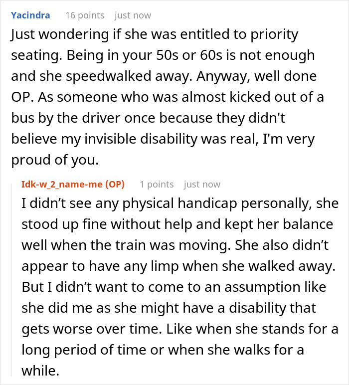 Karen Thinks She’s Teaching A Teen About Priority Seating, Gets Taught A Lesson Herself Karen Thinks She’s Teaching A Teen About Priority Seating, Gets Taught A Lesson Herself