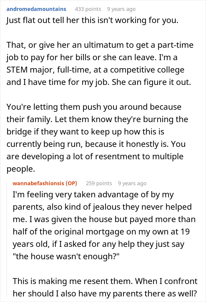 Sister's Entitlement Has No Limits, She Can't Believe Someone Actually Calls Her Out Sister's Entitlement Has No Limits, She Can't Believe Someone Actually Calls Her Out