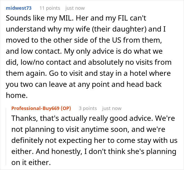 Mom Thinks Her Son And His Wife Should Live By Her Rules While She's Visiting Mom Thinks Her Son And His Wife Should Live By Her Rules While She's Visiting