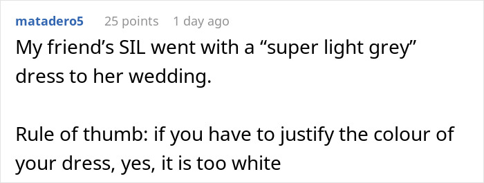MIL Hides What She's Going To Wear To Wedding, Comes Out With Something Scandalous