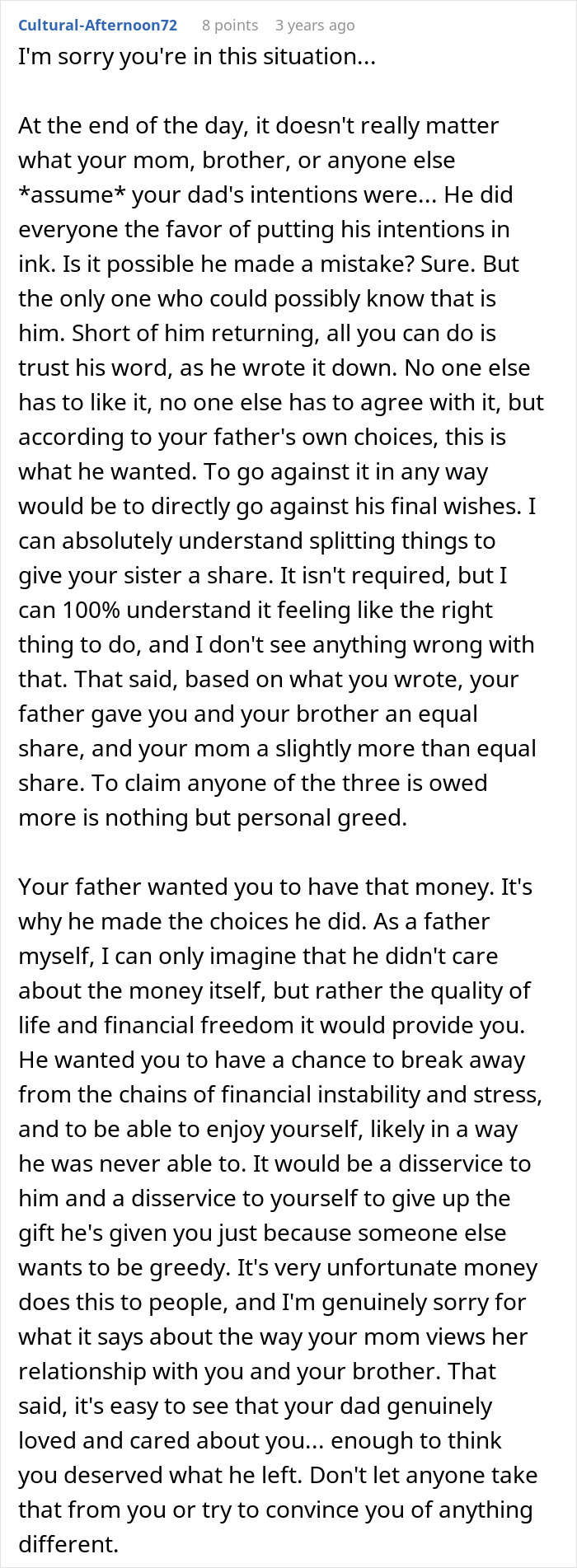 Mom Demands Kids Give Her Their Share Of The Inheritance, Doesn't Like Daughter's Response