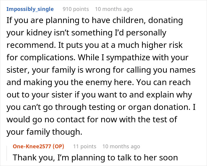 Woman Is Called A Monster For Refusing To Save Her Sister&rsquo;s Life, Starts Questioning Her Decision