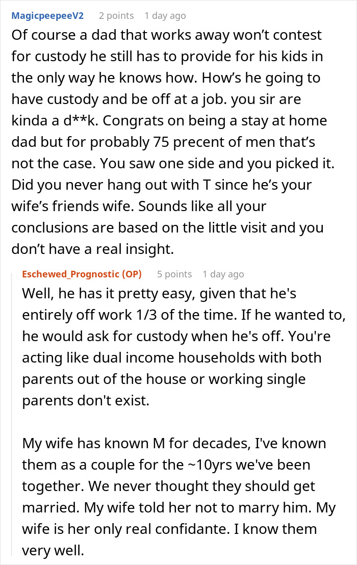 Husband Accidentally Caused Wife's Friend To Divorce Her Husband, Is Very Proud Of It