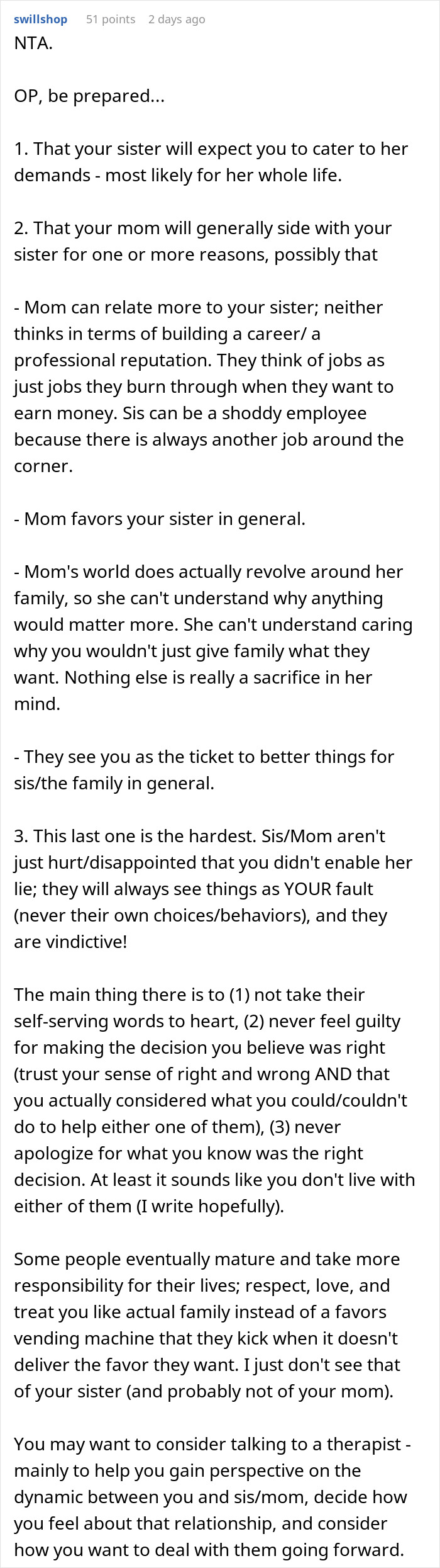Woman Tells HR She Never Referred Anyone, Starts Massive Family Drama Woman Tells HR She Never Referred Anyone, Starts Massive Family Drama
