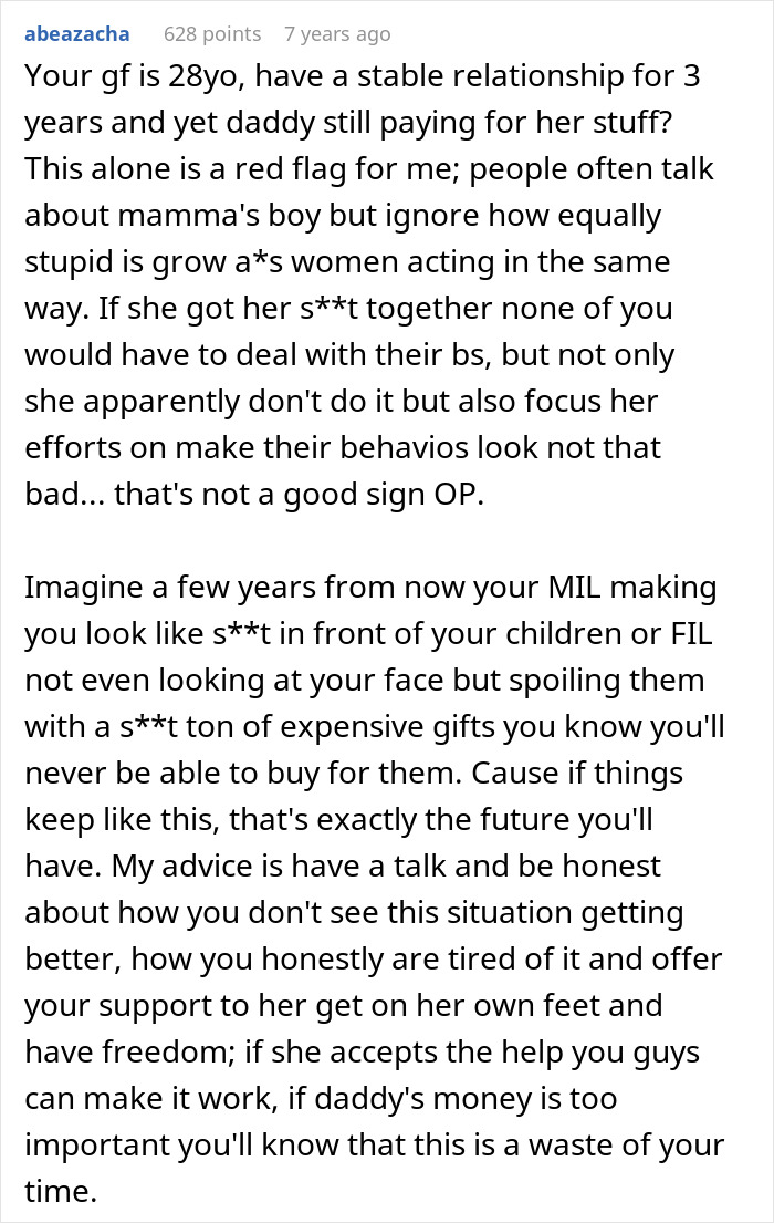 Guy Can't Handle Being With Girlfriend's Rich Family Who Thinks He's A Complete Loser