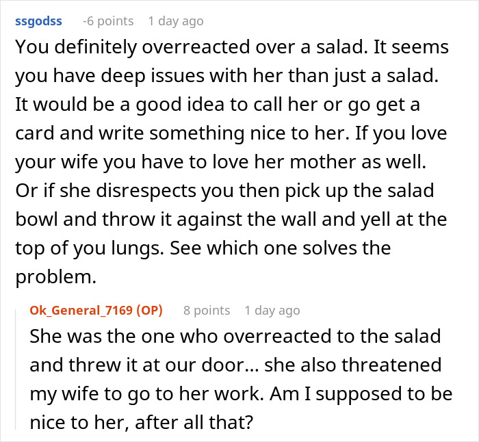 Controlling Mom With Anger Issues Explodes At Daughter For Eating Salad, Hubby Gets Up In Her Grill Controlling Mom With Anger Issues Explodes At Daughter For Eating Salad, Hubby Gets Up In Her Grill