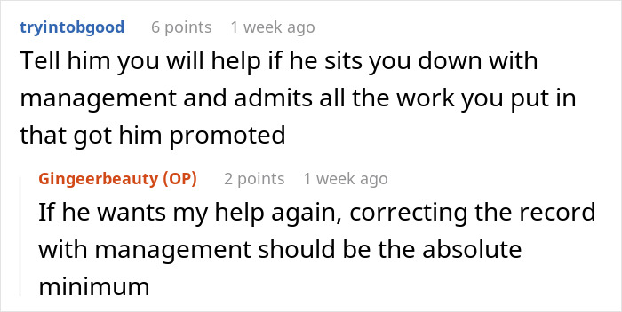 Man Takes Credit For Colleague’s Work And Gets Promoted, Then The Receipts Come Out Man Takes Credit For Colleague’s Work And Gets Promoted, Then The Receipts Come Out