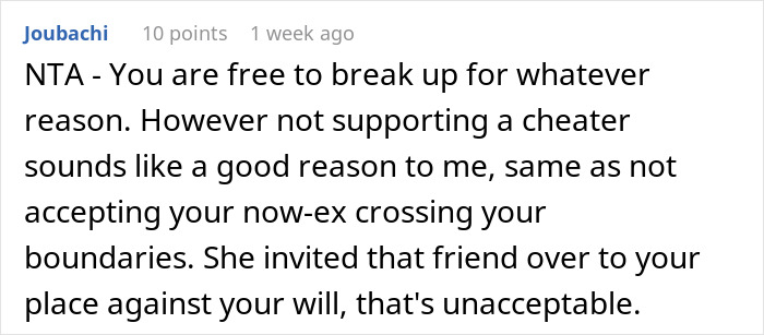 Man Dumps GF Over Her Choice Of Friend And The Internet Validates His Reasoning Man Dumps GF Over Her Choice Of Friend And The Internet Validates His Reasoning