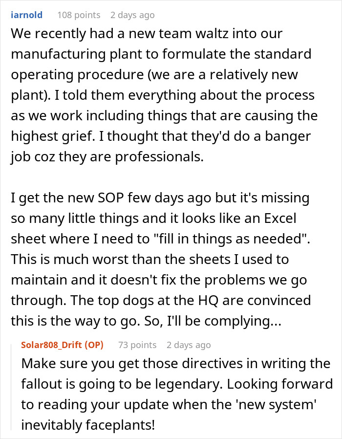New Boss Who’s Never Touched The Machines Lectures The People Who Fix Them, Company Pays The Price New Boss Who’s Never Touched The Machines Lectures The People Who Fix Them, Company Pays The Price