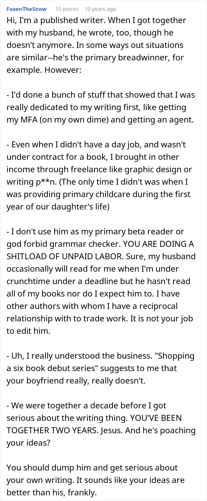 Woman Reads Boyfriend's Novel, Realizes Something That Forever Changes The Way She Feels About Him Woman Reads Boyfriend's Novel, Realizes Something That Forever Changes The Way She Feels About Him