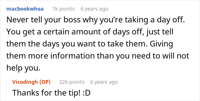 Employee Gets An Unexpected Response From Boss After Requesting A Day Off, Takes Her To Court Employee Gets An Unexpected Response From Boss After Requesting A Day Off, Takes Her To Court