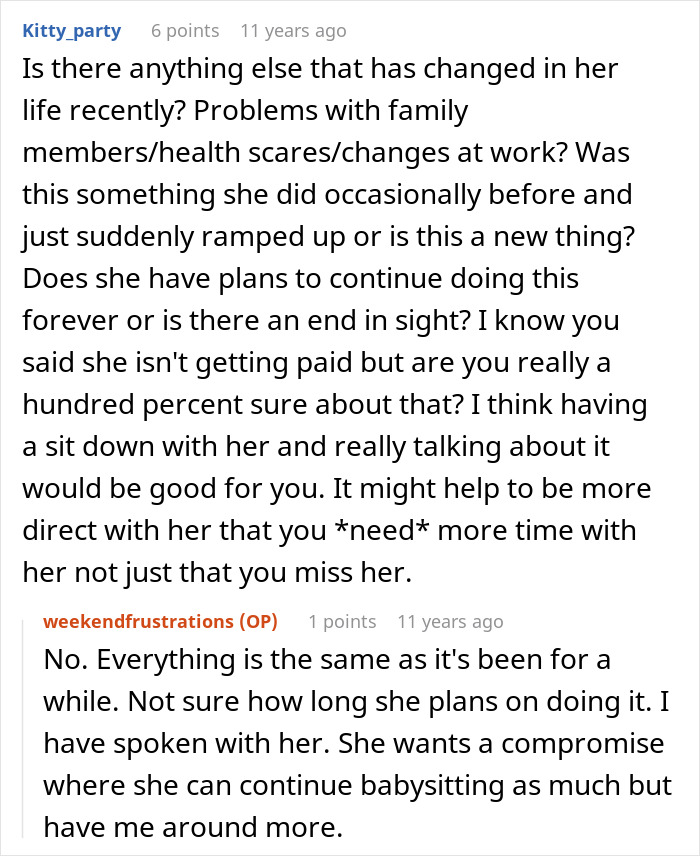 Woman Babysits On Weekends, Her Clueless BF Just Can't Figure Out Why She Keeps Ignoring Him Woman Babysits On Weekends, Her Clueless BF Just Can't Figure Out Why She Keeps Ignoring Him
