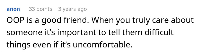 Friend’s Musty Smell Starts Clearing Rooms, Woman Dreads Being The One Who Finally Tells Her Friend’s Musty Smell Starts Clearing Rooms, Woman Dreads Being The One Who Finally Tells Her